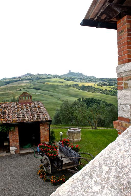Agriturismo Poggio Istiano Bagno Vignoni Buitenkant foto