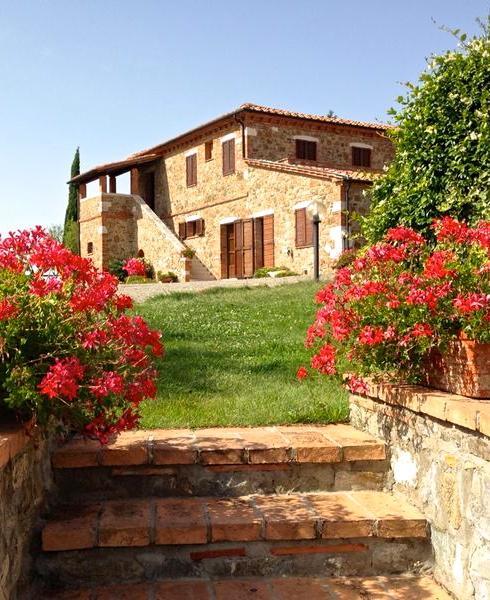 Agriturismo Poggio Istiano Bagno Vignoni Buitenkant foto