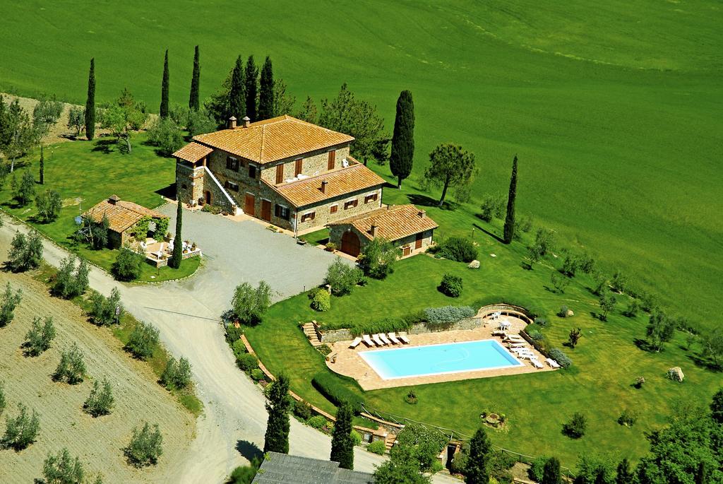 Agriturismo Poggio Istiano Bagno Vignoni Buitenkant foto