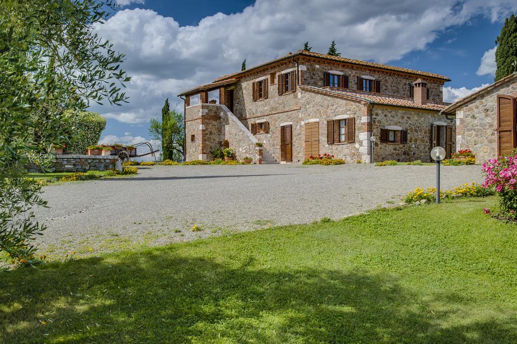 Agriturismo Poggio Istiano Bagno Vignoni Buitenkant foto