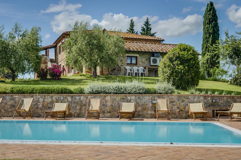 Agriturismo Poggio Istiano Bagno Vignoni Buitenkant foto