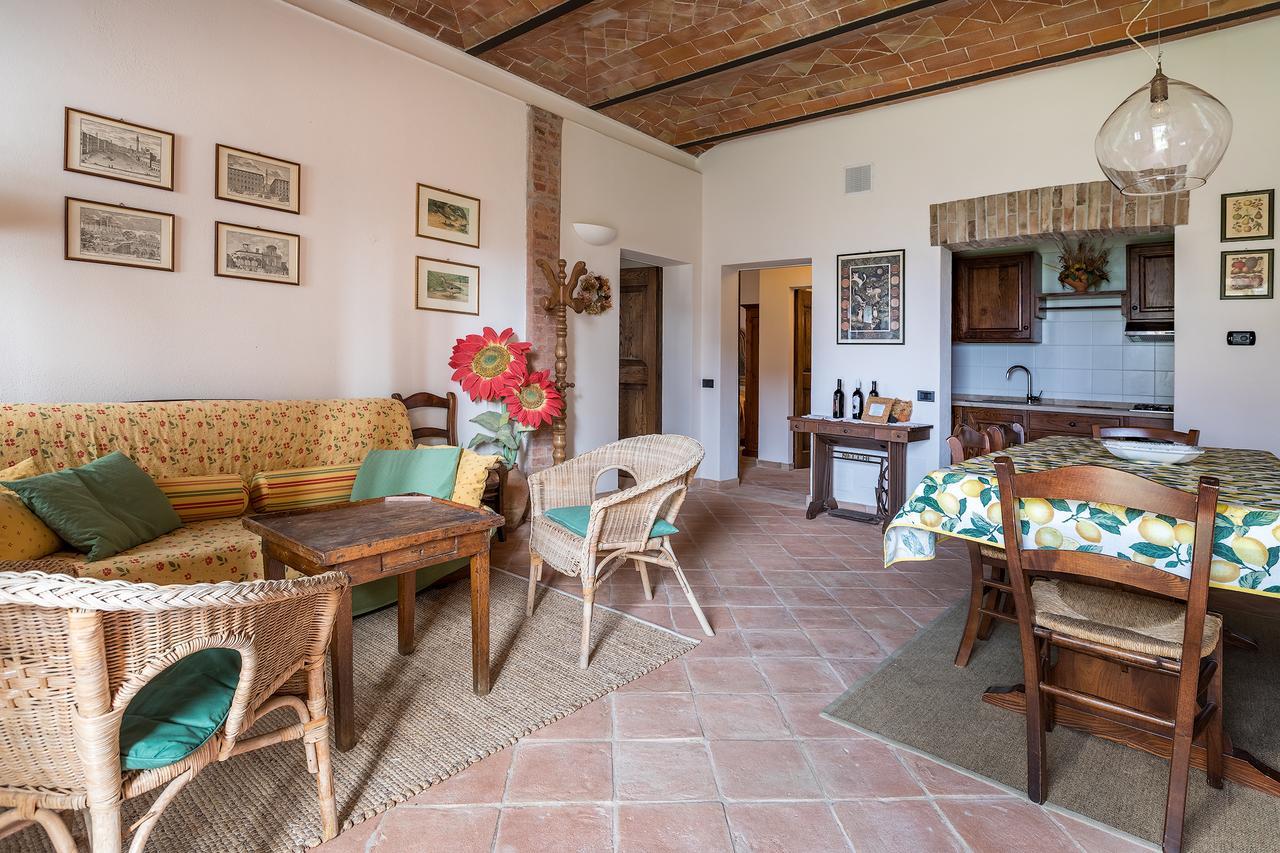 Agriturismo Poggio Istiano Bagno Vignoni Buitenkant foto
