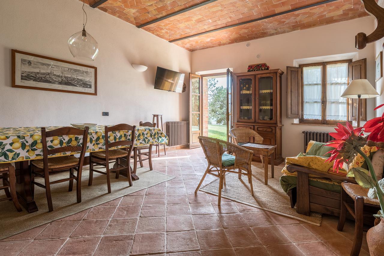 Agriturismo Poggio Istiano Bagno Vignoni Buitenkant foto